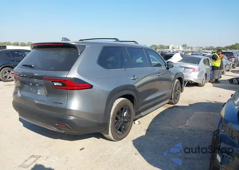 2025 Toyota Grand Highlander Hybrid Limited from USA, damaged, VIN 5TDACAB52SS054474